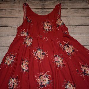 Torrid Midi Dress with Open Back, Size 3, Size 3x, Size 22-24, NWT